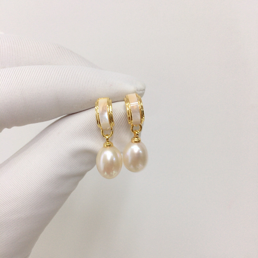 Set Milano Shine – Collar y Pendientes bañados en oro