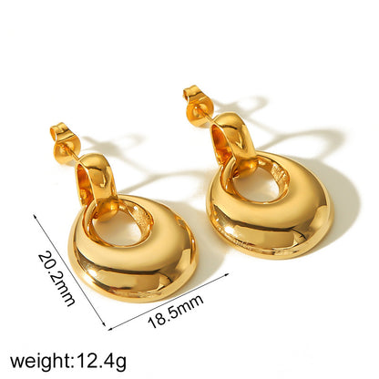 Set Serena Gold – Collar y Pendientes