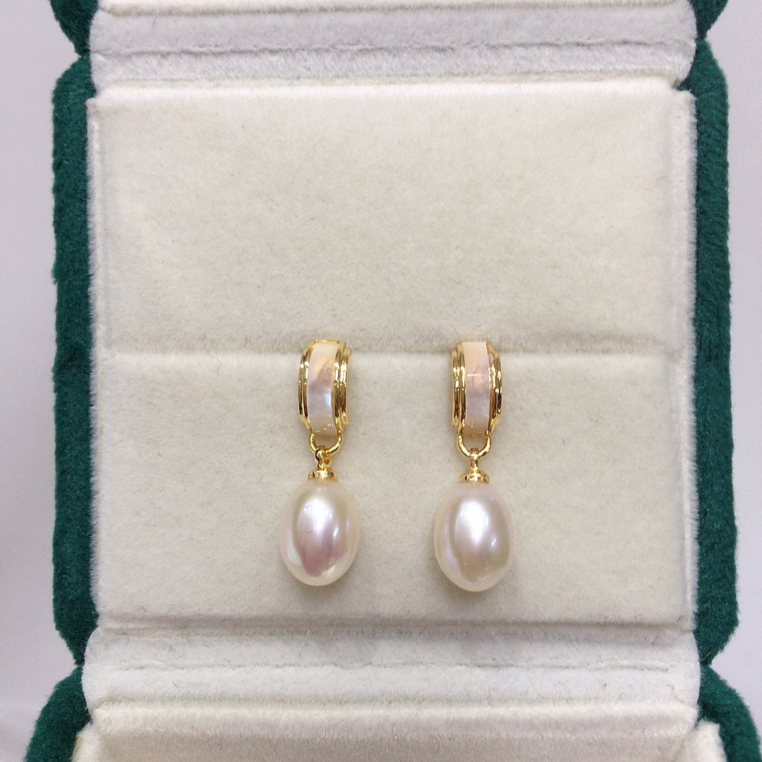 Set Milano Shine – Collar y Pendientes bañados en oro