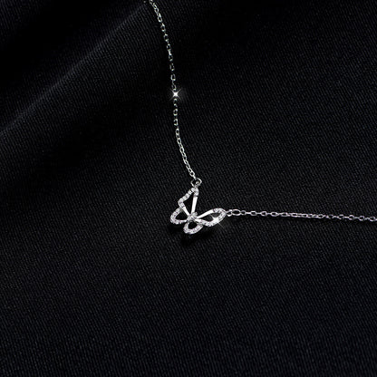 Collar Mariposa S925 Plata