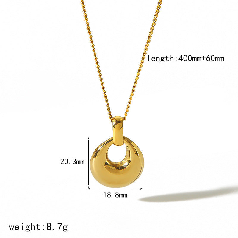 Set Serena Gold – Collar y Pendientes