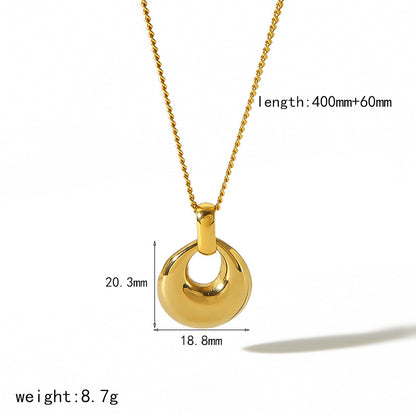 Set Serena Gold – Collar y Pendientes